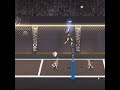 Dave's Spikes In Slow Motion || The Spike Cross || #gaming #spike #dave #volleyball