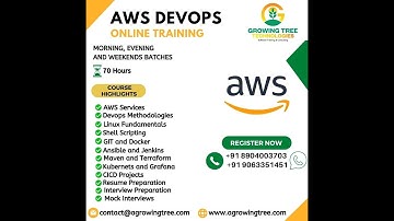 DEVOPS with AWS Demo by GROWING TREE TECHNOLOGIES.