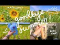 summer vlog 🌻: sunflower trip, koya fieldtrip, boba drinks, and memories with friends