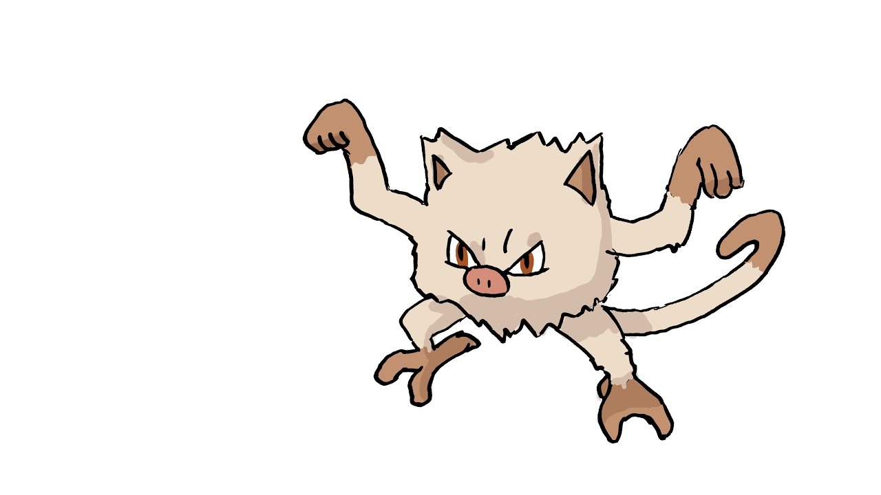 Pokemon Mankey 9