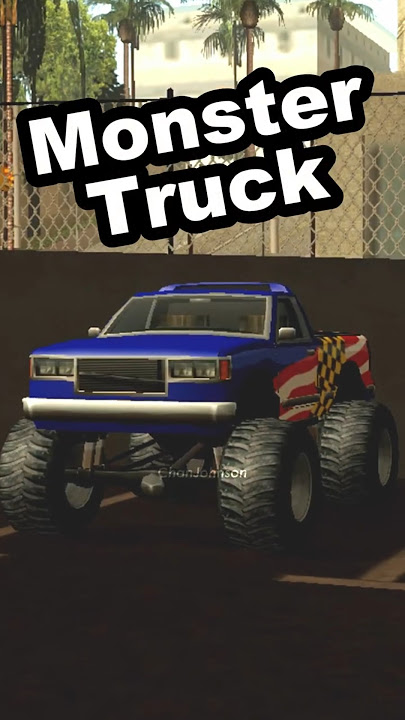 How To Get The Monster Truck In GTA San Andreas #gta #gtasanandreas #shorts