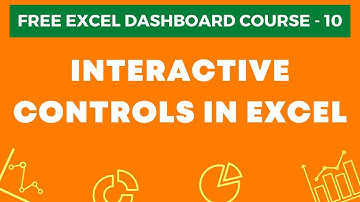 Excel Dashboard Course #10 - Excel Interactive Controls (Scrollbar, Spin Button, Checkbox, Combobox)