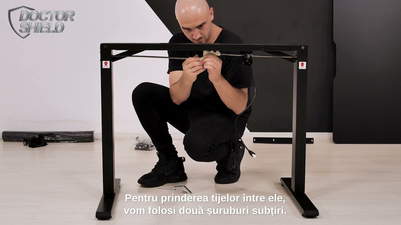 Prezentare video: instructiuni pentru montaj birou Doctor Shield Nova