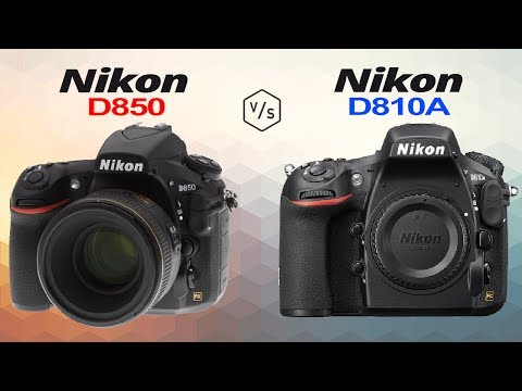 Nikon D850 vs Nikon D810A