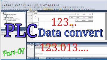 PLC Programming Tutorial || Integer To Real & Real To Integer Convert. @eclickbd2079