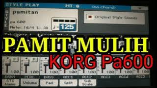 PAMIT MULIH SPOT VERSI TONGKLEK (Pengantar Pulang) #korg #pa600