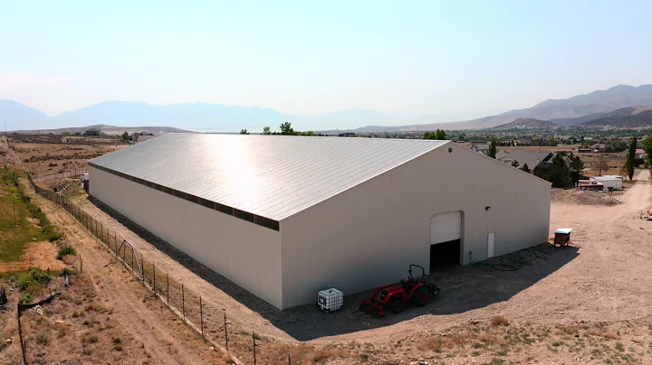 90' x 200' x 16' pole building riding arena