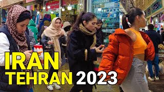 IRAN 2023 - Tajrish Traditional Bazaar Tehran Walking Iran Vlog ایران