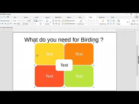 Creating Presentations using LibreOffice Impress 7 - Part 1