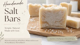Salt Soap Explosion & Lesson 😆 Handmade Salt Bars 🧂🫧 | Simple, Natural & Nourishing #HandmadeSoap