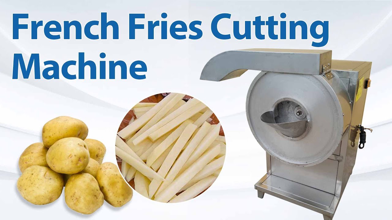 Large Scale Potato Chip Slicer Machine Electric 600KG/H