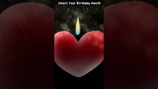 Select Your Birthday Month| Love quiz game| #shorts screenshot 3