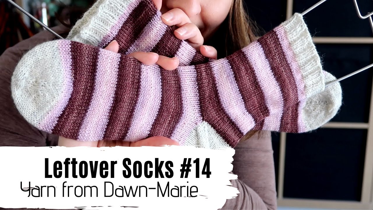 Leftovers Socks #14 knittingILove - YouTube