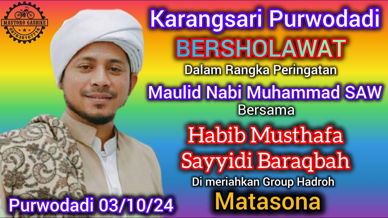 Karangsari Bersholawat_ Peringatan Maulid Nabi Muhammad.SAW _ Habib Sayyidi Baraqbah#sholawat