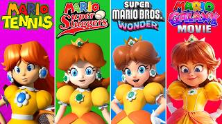 Evolution of Princess Daisy in Super Mario (2000-2026)