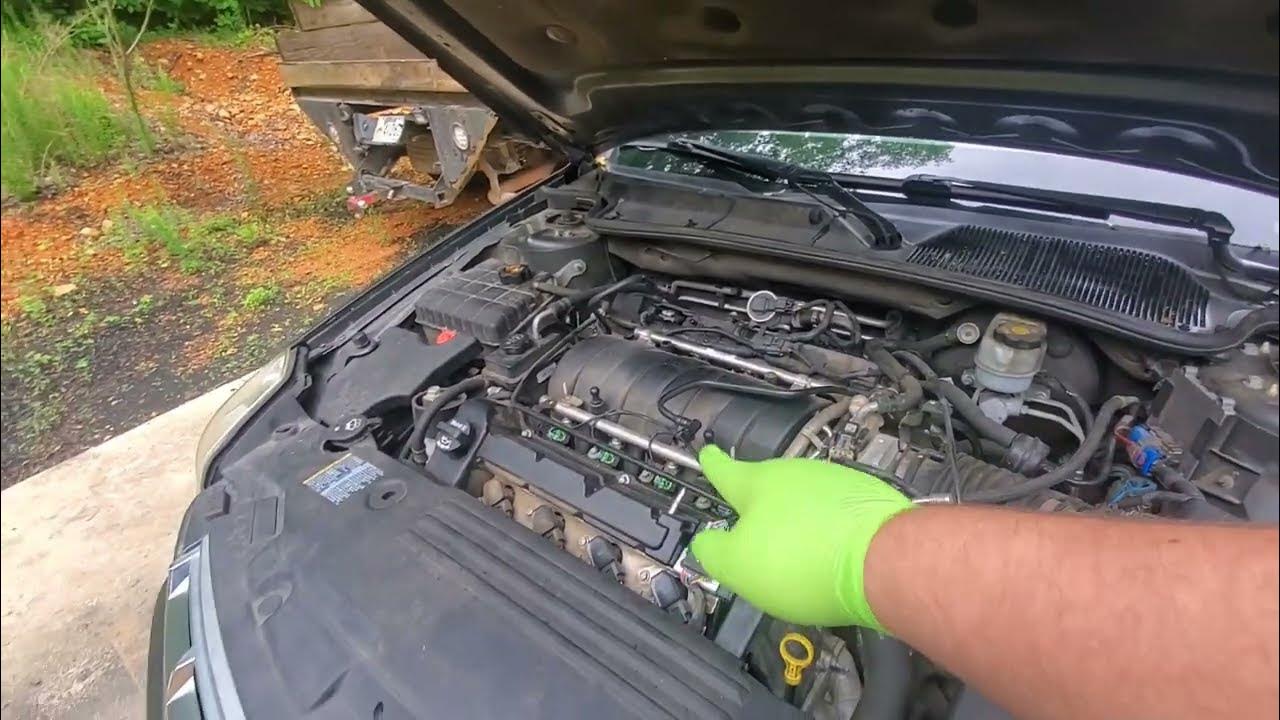 2010 Northstar starter replacement - YouTube