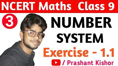 Class 9th , Ex - 1.1, Q 1 ( NUMBER SYSTEM ) CBSE NCERT|Class 9 Maths NCERT Chapter 1 Exercise 1.1