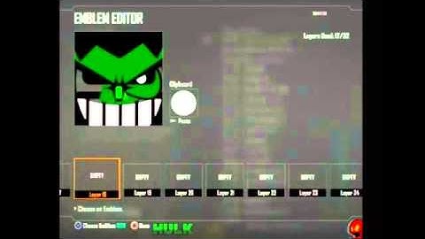 Black Ops 2 Emblem - Hulk - CoD Tutorial