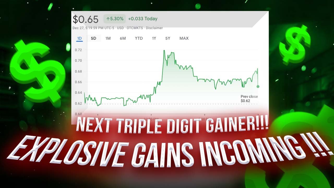 THESE 5 Penny Stocks READY TO EXPLODE! DON'T Miss THESE TRIPLE DIGIT GAINS!