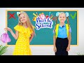 Diana and roma show school rules  new back to school story