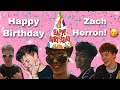 Happy Birthday Zach Herron!! :)