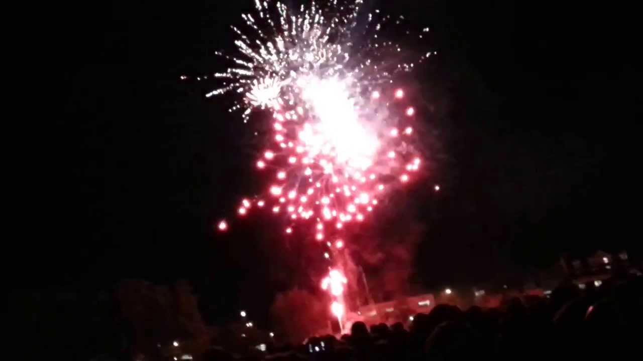 Cambridge Fireworks Tuesday 5th November 2013 YouTube