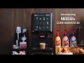 Nescaf core barista 40 coffee machine