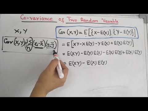 Covariance of Two Random Variable - YouTube