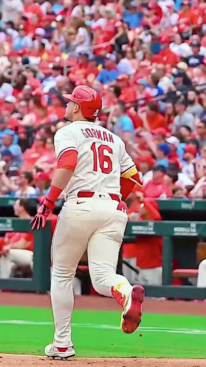 Nolan GORMAN HR.#9 Season 2025 Cardinals AVG.219 AB 196 RBI 29