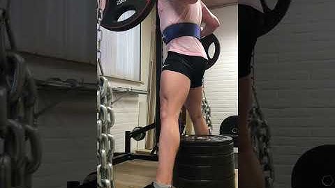 Cambered Bar Speed Box Squats