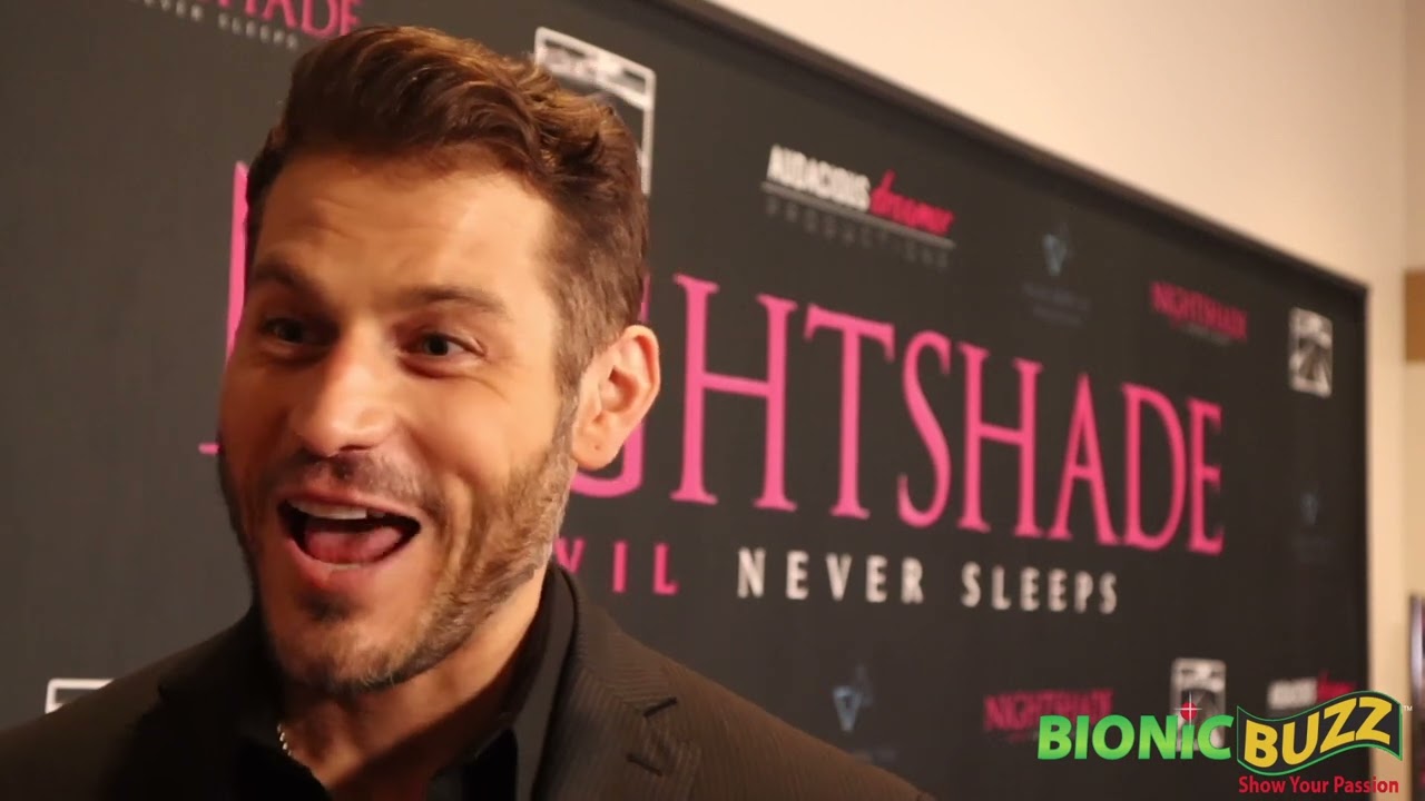 Actor Lou Ferrigno Jr. Interview at NIGHTSHADE Los Angeles Premiere