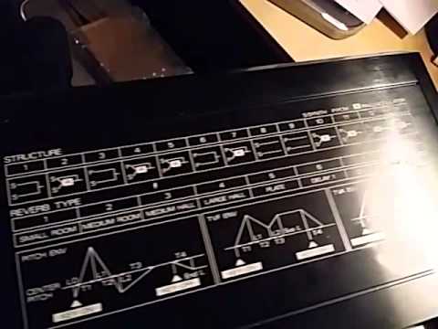 Roland D-10  Linear Synthesizer (1988) Tutorial