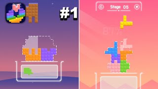 Rainbow Block 3D - New Release - Hyper Hybrid Casual - Gameplay Walkthrough (iOS & Android) screenshot 4