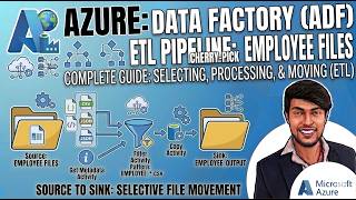 11) ETL Pipeline: Cherry‑Pick Only Employee Files in Azure Data Factory