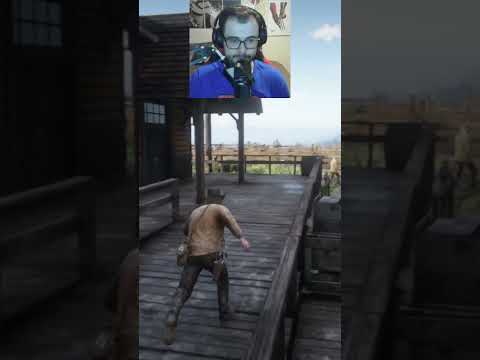 ¡VALENTINE NO ESTÁ PREPARADA! 😂 Entrada épica en RDR2 #Shorts