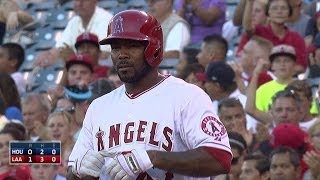 HOU@LAA: Kendrick opens scoring with single to center