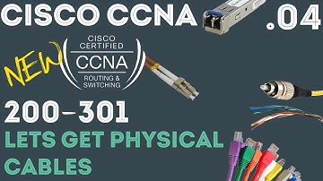 Cisco - CCNA Certification 200-301 - Copper and Fiber Cables .04