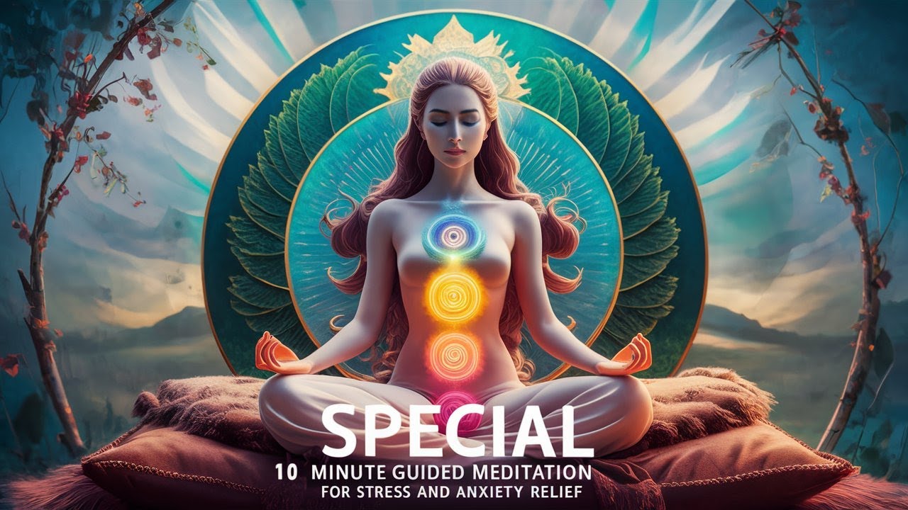 10 Minute Guided Meditation for Stress and Anxiety Relief - YouTube