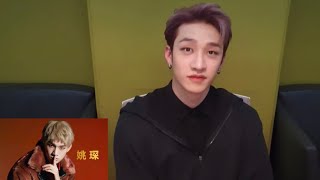 《Chan’s room reaction》Stray Kids Bang Chan reacts to 姚琛(Yao Chen) - 不屑 Never mind | Chan’s dinosaur