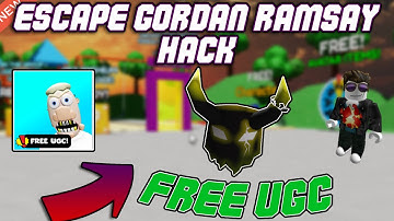 [FREE UGC] Escape Gordan Ramsay OP Script (2023) PASTEBIN