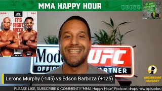 UFC Vegas 92 Predictions, Fight Card and Best Bets | Edson Barboza vs Lerone Murphy and More!