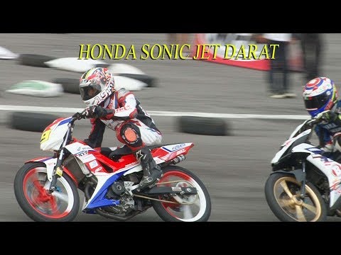PERTARUNGAN SERU MOTOR BEBEK 150CC HONDA SONIC VS JUPITER PERTARUNGAN SERU MOTOR BEBEK 150CC HONDA SONIC VS JUPITER