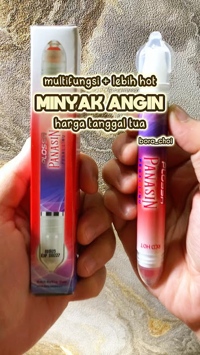 Plossa Minyak Angin Multifungsi #minyakangin #aromatherapy #inhaler #kerokan #masukangin #pegallinu