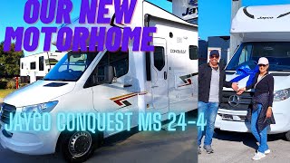 OUR NEW MOTORHOME JAYCO CONQUEST MS 244 . MOTORHOME LIFE AUSTRALIA.