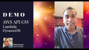 Demo - AWS Microservices API Gateway Lambda Function and DynamoDB
