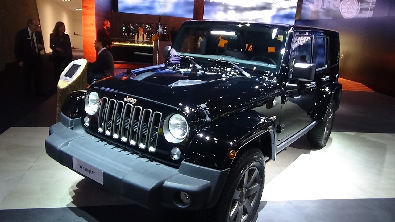 2017 Jeep Wrangler Unlimited 75th Anniversary Exterior And Interior Paris Auto Show 2016