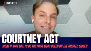 Courtney Act On What It Was Like To Be The First Drag Queen On The Masked Singer