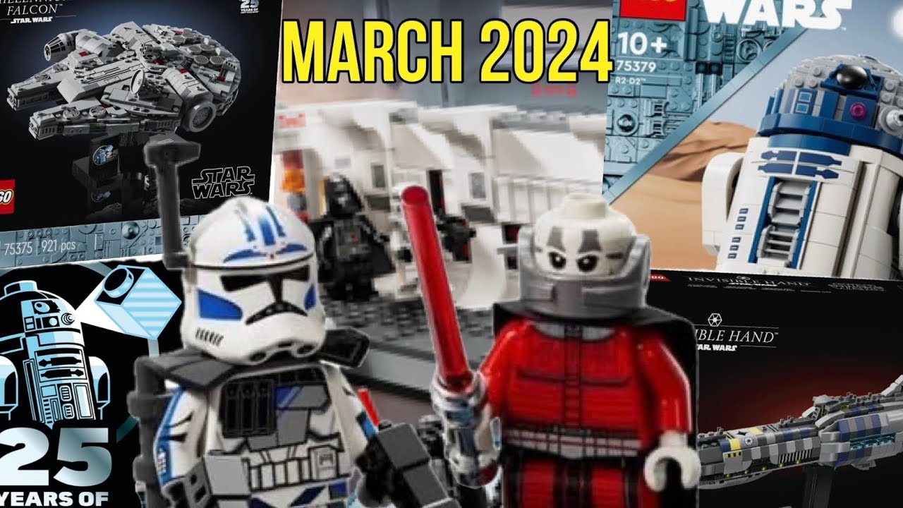 EVERY LEGO STAR WARS Set Releasing March 2024 !!!!! YouTube