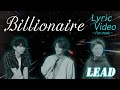 Lead「Billionaire」Lyric Videoつくってみた【10/6配信リリース】