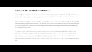 CONVICTION AND SENTENCING ALTERNATIVES Federal Prison Consultants 1-888-5-Prison